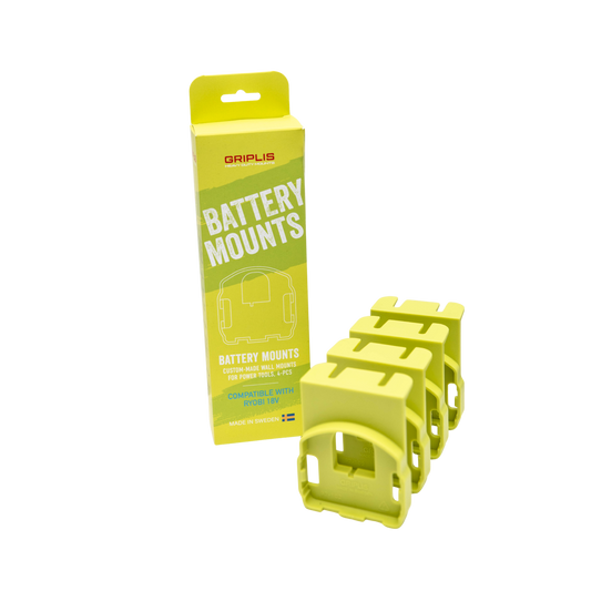 Ryobi 18V BATTERYMOUNT 4 - PCS